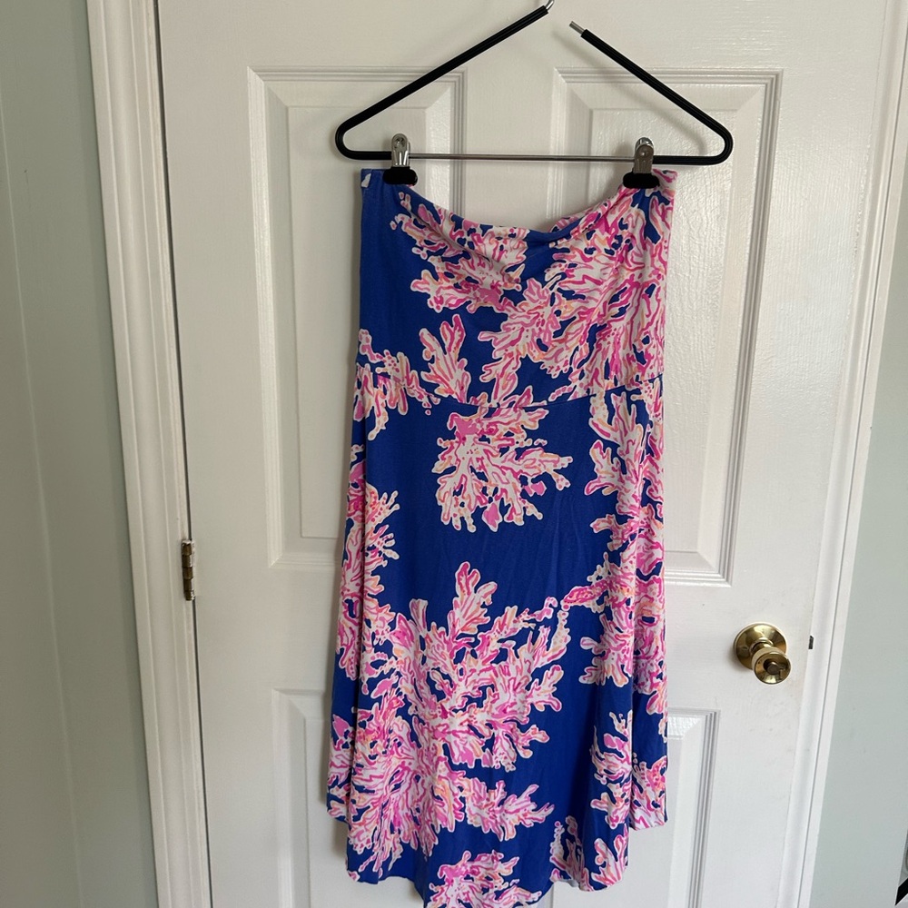 Lilly Pulitzer Coral Reef A-Line Dress